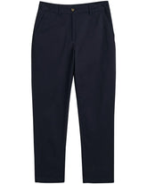 GANT Women's Slim Chinos Dress Pants, Evening Blue, 44